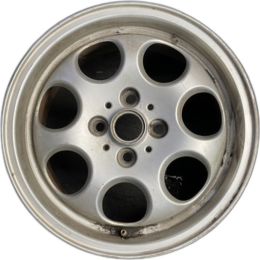 15" CLUBMAN 08-09 15x5.5, alloy, 7 hole , silver Original OEM Wheel Rim - Front View