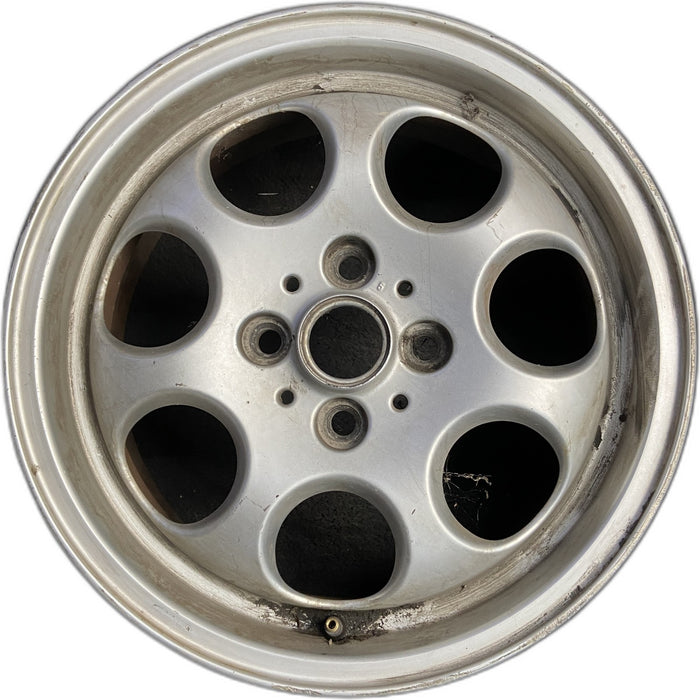 15" CLUBMAN 08-09 15x5.5, alloy, 7 hole , silver Original OEM Wheel Rim - Front View