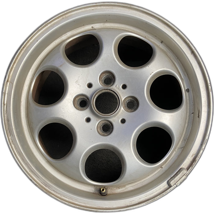 15" CLUBMAN 08-09 15x5.5, alloy, 7 hole , silver Original OEM Wheel Rim - Front View