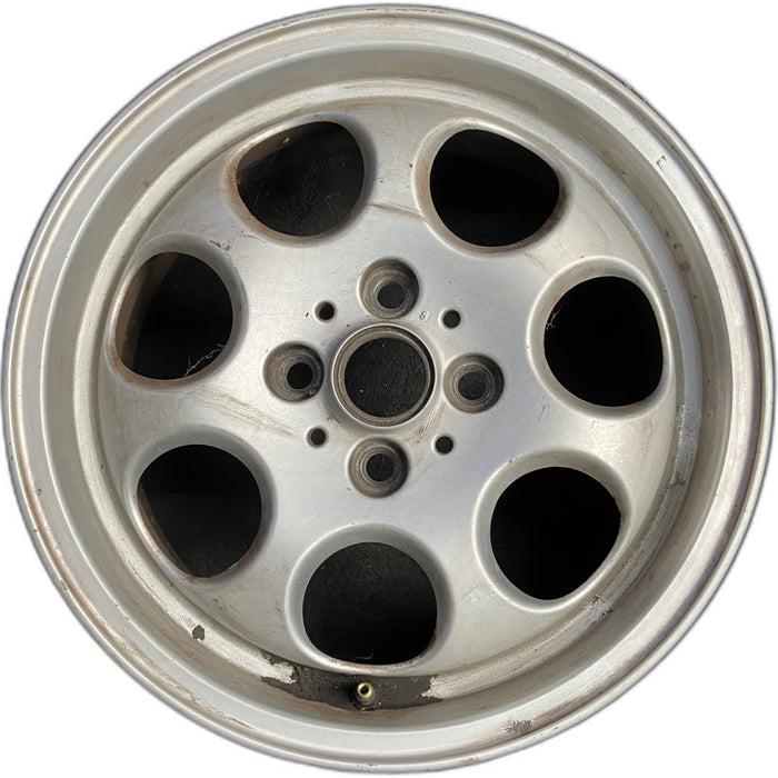 15" CLUBMAN 08-09 15x5.5, alloy, 7 hole , silver Original OEM Wheel Rim - Front View