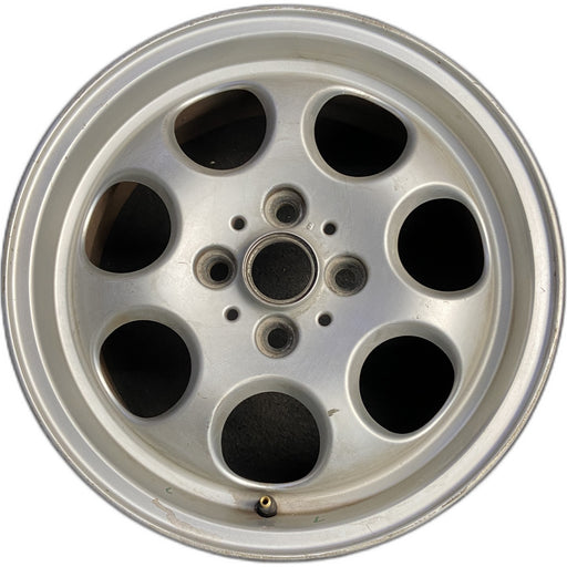 15" CLUBMAN 08-09 15x5.5, alloy, 7 hole , silver Original OEM Wheel Rim - Front View