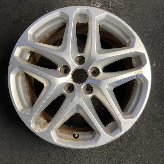17" FUSION 13-14 17x7.5, , 5 split spokes Original OEM Wheel Rim - Additional View