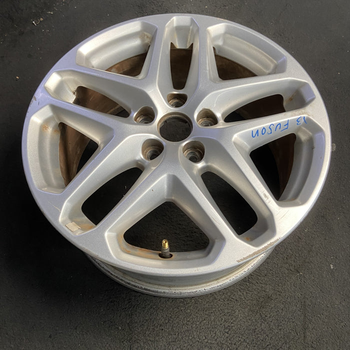 17" FUSION 13-14 17x7.5, , 5 split spokes Original OEM Wheel Rim - View 7