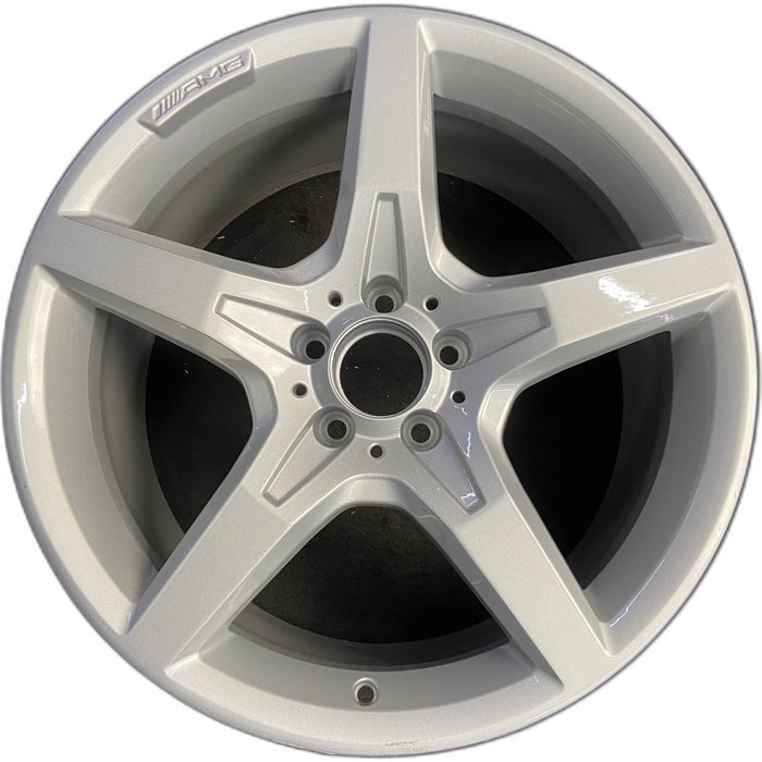 19" MERCEDES S-CLASS 13-15 231 Type; SL550, 19x9.5, 5 spoke Original OEM Wheel - Front View