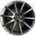 18" MERCEDES SLC-CLASS 17 172 Type, SLC43, 18x9, 10 spoke, black with machined - Front View