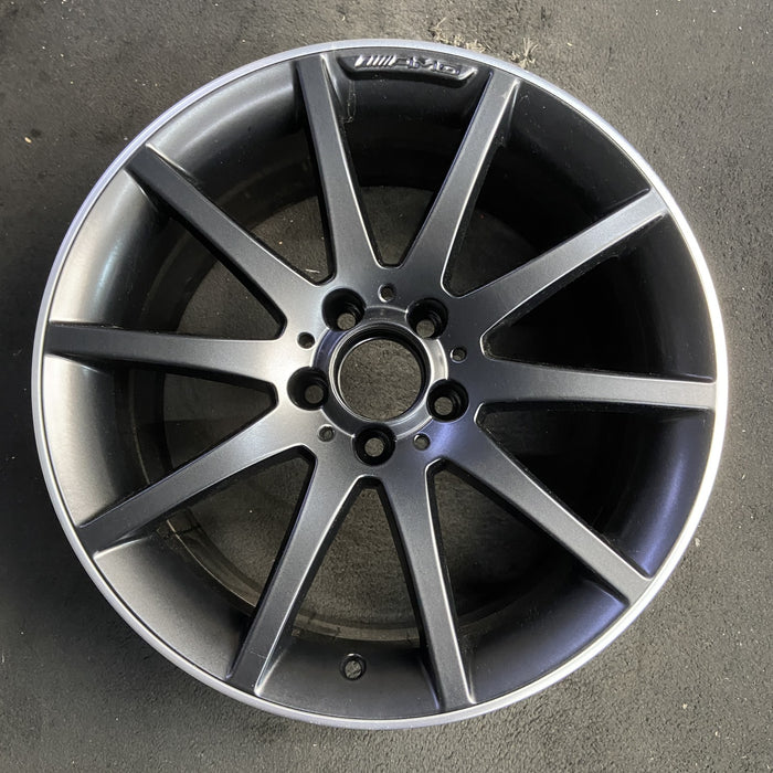 18" MERCEDES SLC-CLASS 17 172 Type, SLC43, 18x9, 10 spoke, black with machined - Additional View