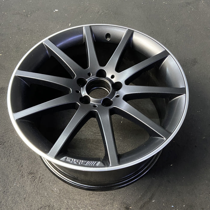 18" MERCEDES SLC-CLASS 17 172 Type, SLC43, 18x9, 10 spoke, black with machined - View 8