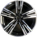 21" 750e 24-25 21x9, 5 spoke, double spoke Original OEM Wheel Rim - Front View