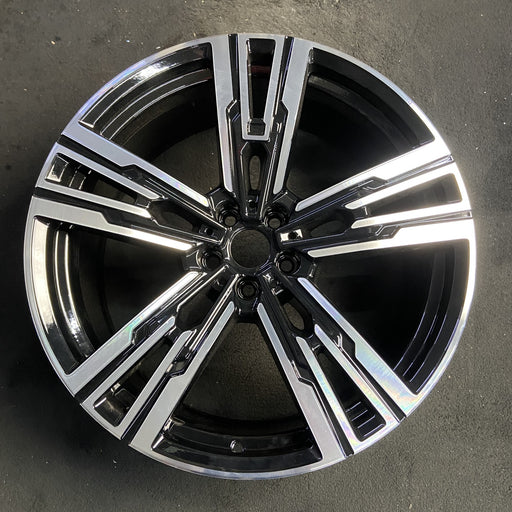 21" 750e 24-25 21x9, 5 spoke, double spoke Original OEM Wheel Rim - Additional View