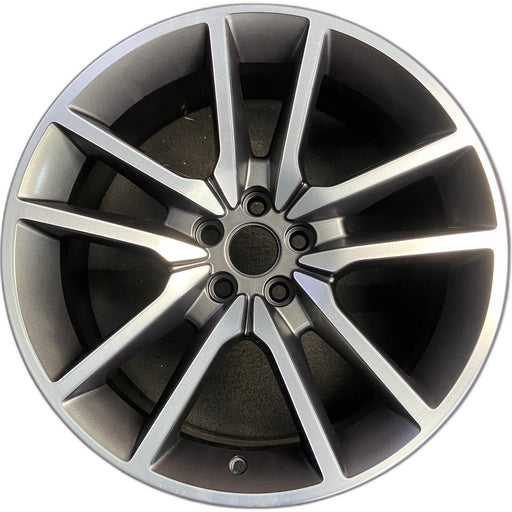 20" CHALLENGER 20 20x8 , , V spoke Original OEM Wheel Rim - Front View