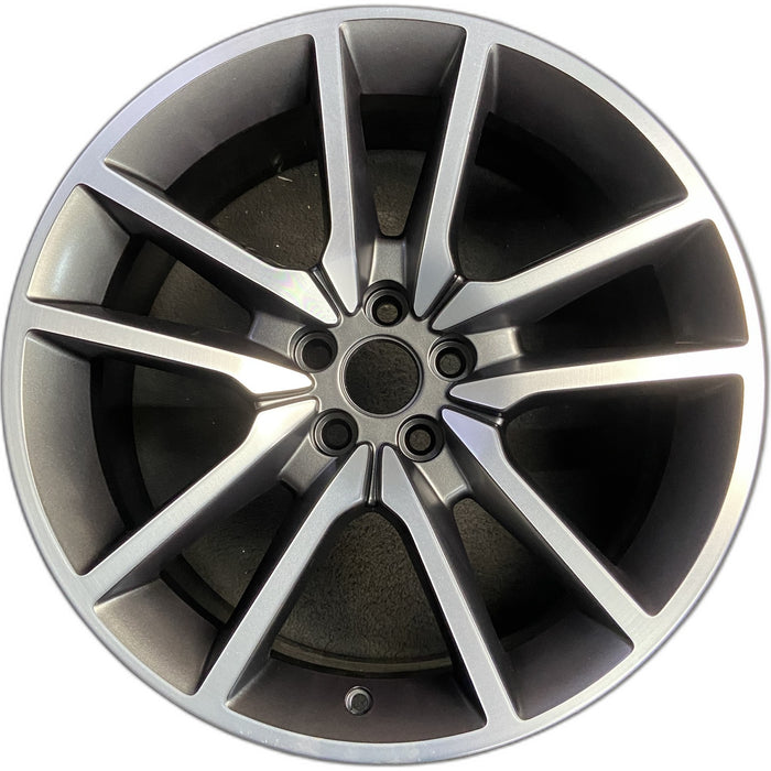 20" CHALLENGER 20 20x8 , , V spoke Original OEM Wheel Rim - Front View