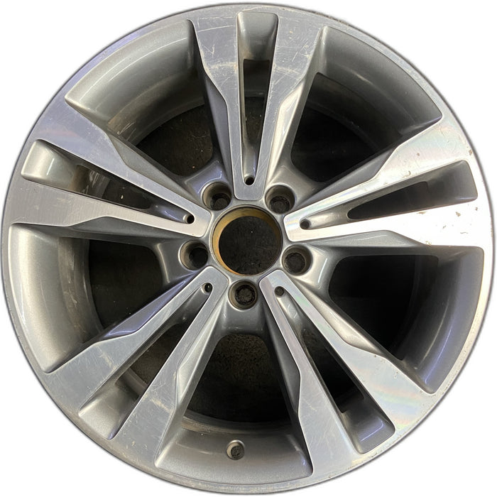 18" MERCEDES C-CLASS 15 205 Type; , C300, 18x7.5 Original OEM Wheel Rim - Front View