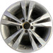18" MERCEDES C-CLASS 15 205 Type; , C300, 18x7.5 Original OEM Wheel Rim - Front View