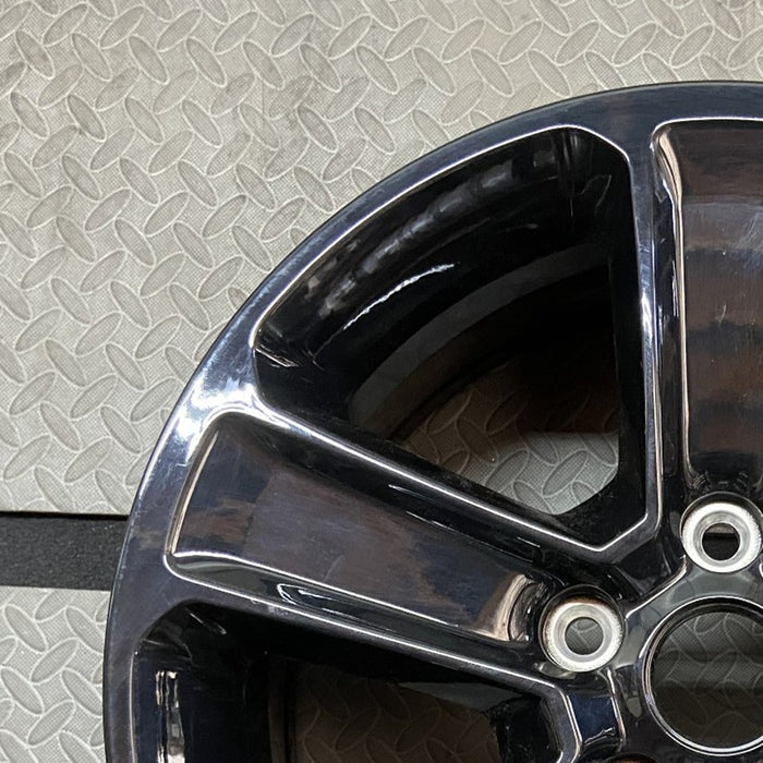 18" WRANGLER 19-20 18x7.5, 5 spoke, , Original OEM Wheel Rim - Side Profile