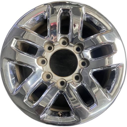 18" SILVERADO 2500 PICKUP 15-19 18x8, aluminum, 10 spoke, opt PYV Original OEM - Front View