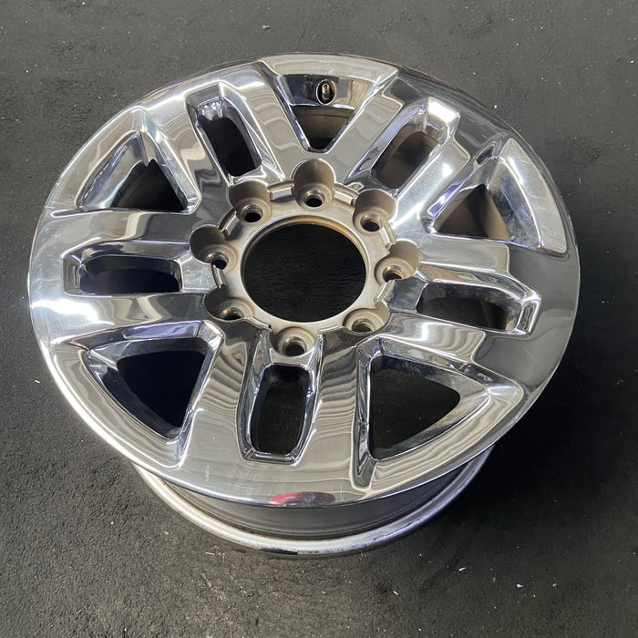 18" SILVERADO 2500 PICKUP 15-19 18x8, aluminum, 10 spoke, opt PYV Original OEM - View 8