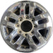 18" SILVERADO 2500 PICKUP 15-19 18x8, aluminum, 10 spoke, opt PYV Original OEM - Front View