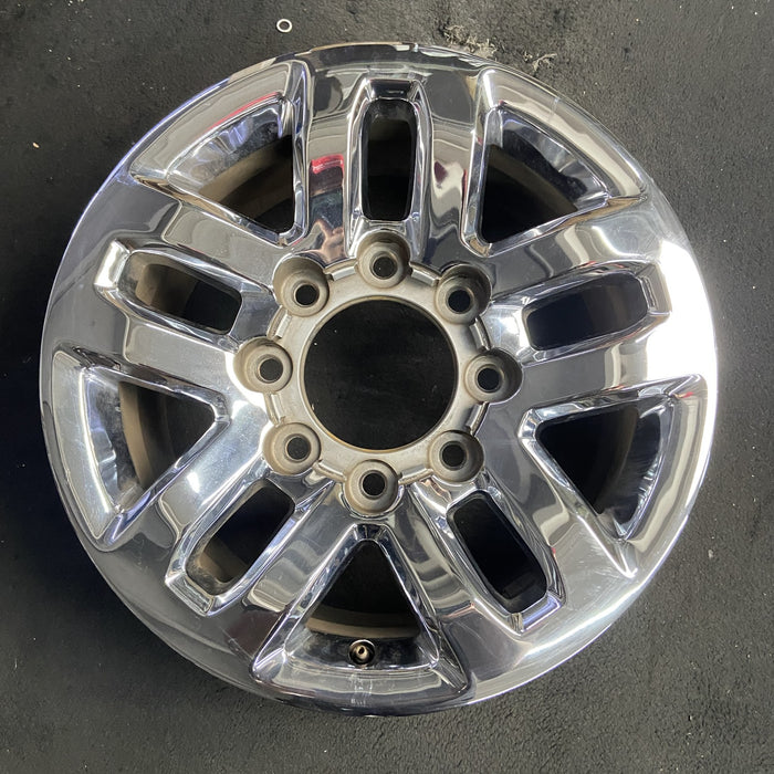 18" SILVERADO 2500 PICKUP 15-19 18x8, aluminum, 10 spoke, opt PYV Original OEM - Additional View