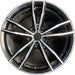 19" BMW 230i 22-24 19x8, , double spoke, narrow spoke Original OEM Wheel Rim - Front View