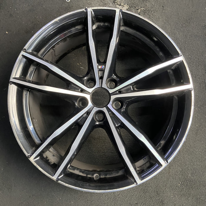 19" BMW 230i 22-24 19x8, , double spoke, narrow spoke Original OEM Wheel Rim - Additional View
