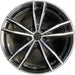 19" BMW 230i 22-24 19x8, , double spoke, narrow spoke Original OEM Wheel Rim - Front View