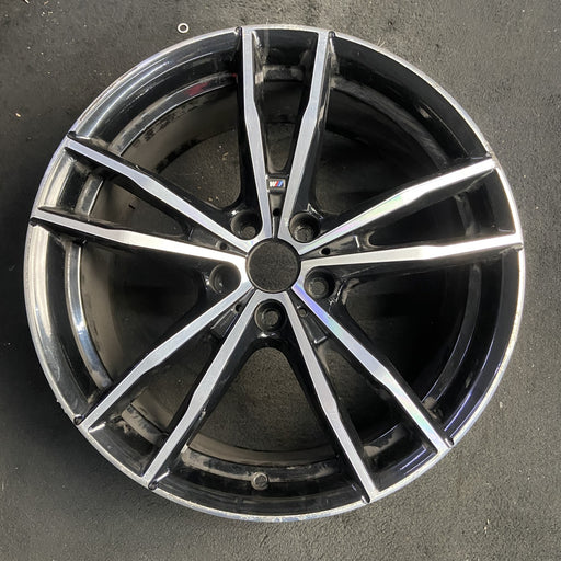 19" BMW 230i 22-24 19x8, , double spoke, narrow spoke Original OEM Wheel Rim - Additional View