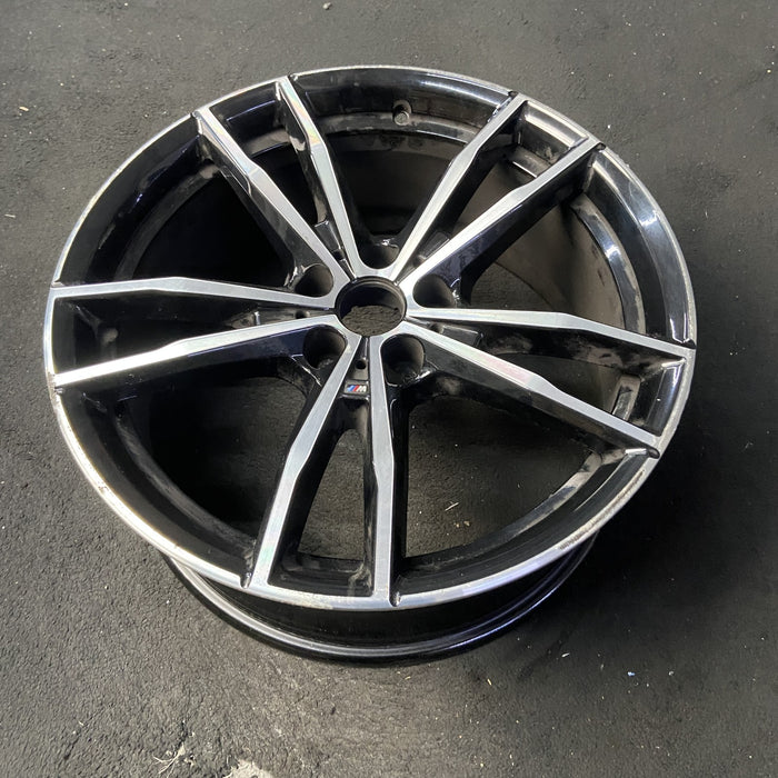 19" BMW 230i 22-24 19x8, , double spoke, narrow spoke Original OEM Wheel Rim - View 8