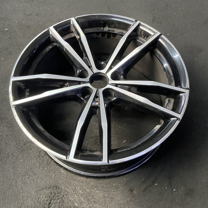 19" BMW 230i 22-24 19x8, , double spoke, narrow spoke Original OEM Wheel Rim - View 8