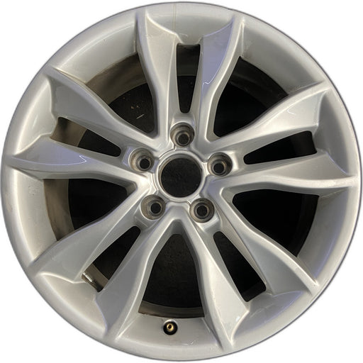 17" AUDI A3 09-13 17x7.5 , 5 spoke, double Original OEM Wheel Rim - Front View