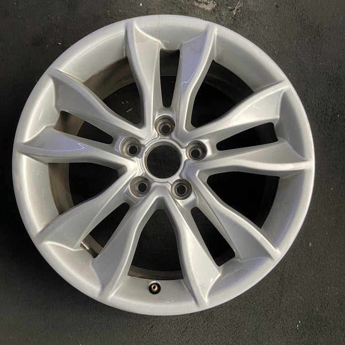 17" AUDI A3 09-13 17x7.5 , 5 spoke, double Original OEM Wheel Rim - Additional View