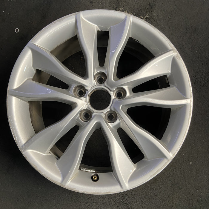 17" AUDI A3 09-13 17x7.5 , 5 spoke, double Original OEM Wheel Rim - Additional View