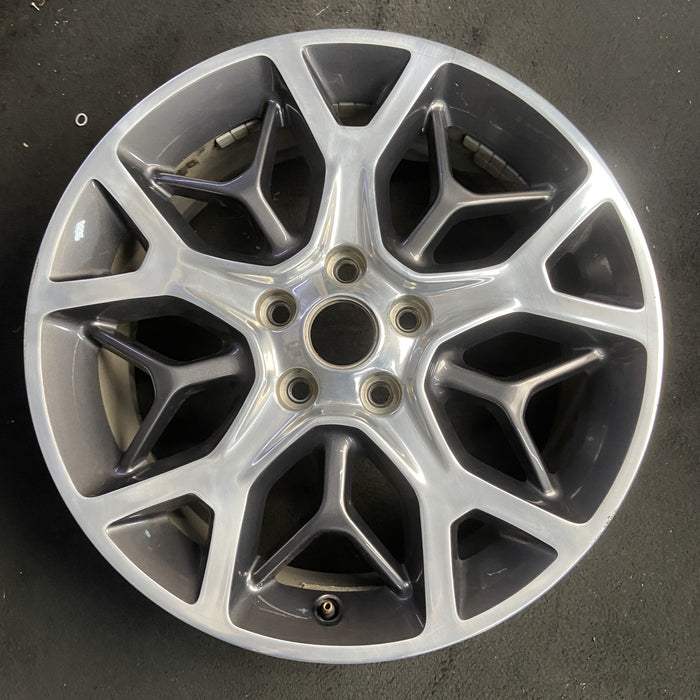 20" GRAND CHEROKEE 18 20x8, 5 spoke, double Y spoke Original OEM Wheel Rim - Additional View