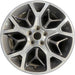 20" GRAND CHEROKEE 18 20x8, 5 spoke, double Y spoke Original OEM Wheel Rim - Front View