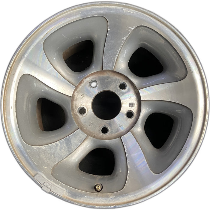15" BLAZER S10/JIMMY S15 02-05 4x2, 15x7, aluminum Original OEM Wheel Rim - Front View