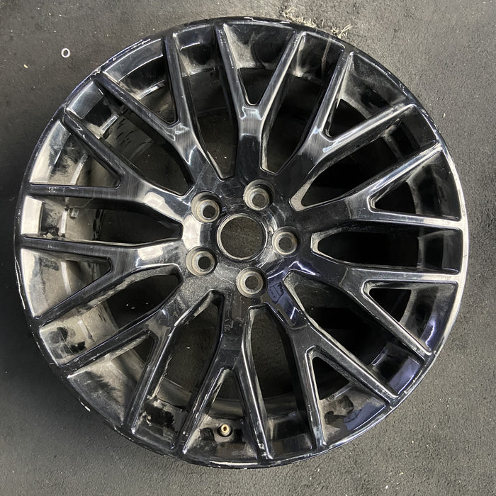 19" MUSTANG 16-17 19x9 , 20 spoke, , , silver nickel Original OEM Wheel Rim - Additional View