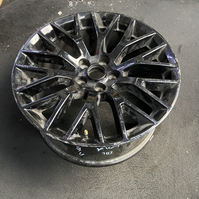19" MUSTANG 16-17 19x9 , 20 spoke, , , silver nickel Original OEM Wheel Rim - View 7
