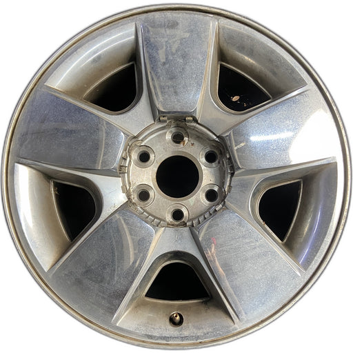 20" AVALANCHE 1500 09-11 20x8.5, 5 spoke, covered lug nuts, flat spoke Original - Front View