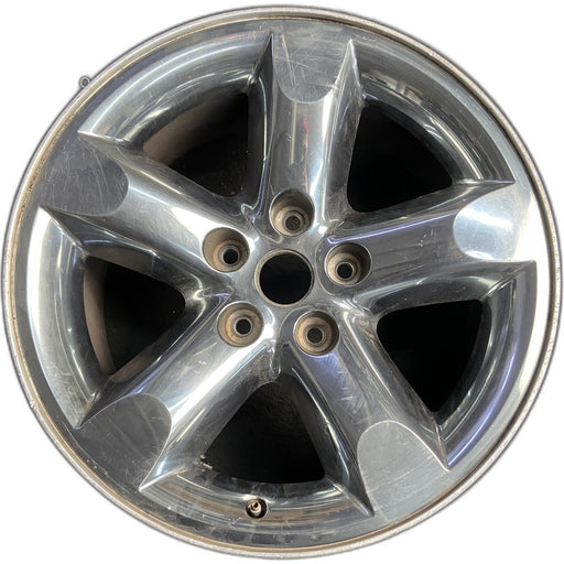20" DODGE 1500 PICKUP 06 5 lug, 20x9 , w/o argent Original OEM Wheel Rim - Front View