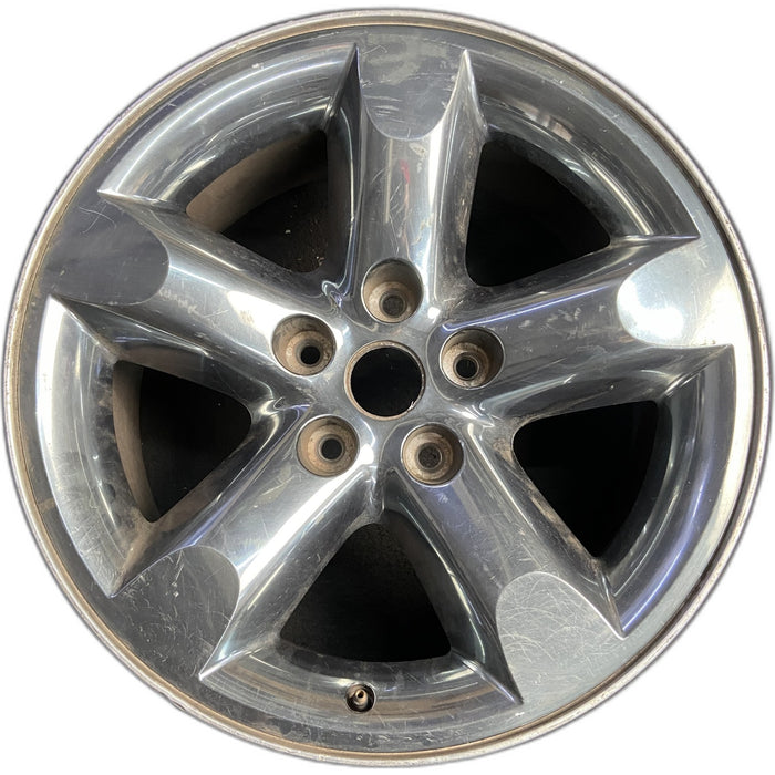 20" DODGE 1500 PICKUP 06 5 lug, 20x9 , w/o argent Original OEM Wheel Rim - Front View