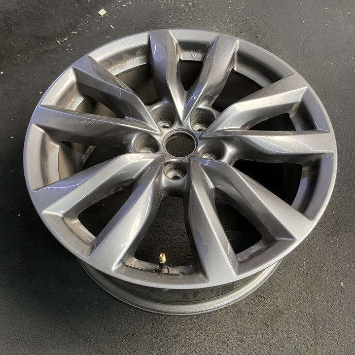 18" MAZDA CX-9 17-18 aluminum, 18x8, dark silver Original OEM Wheel Rim - View 7