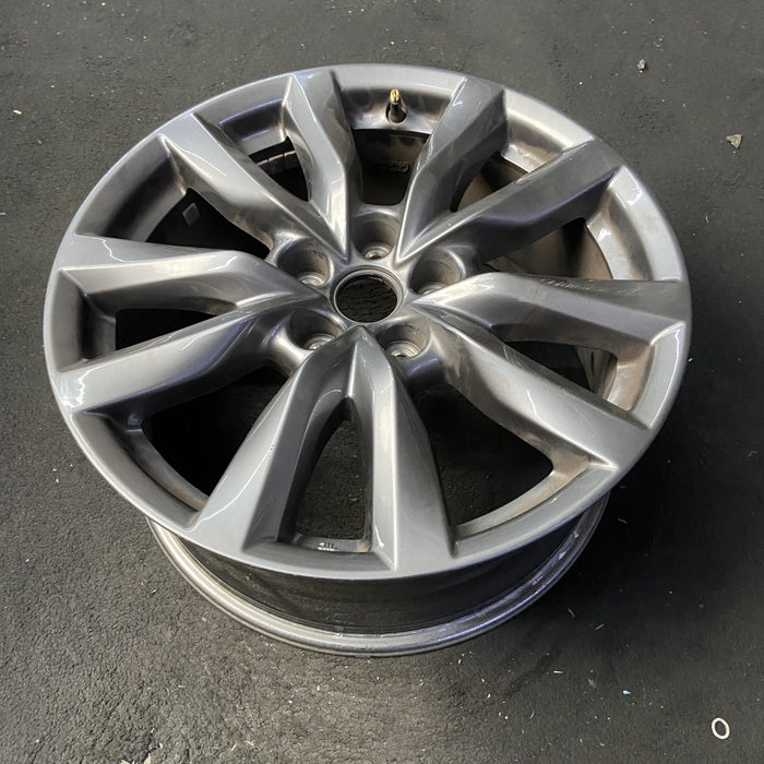 18" MAZDA CX-9 17-18 aluminum, 18x8, dark silver Original OEM Wheel Rim - View 8