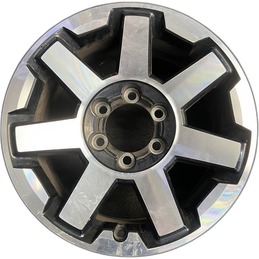 17" 4 RUNNER 17-20 17x7.5 , Original OEM Wheel Rim - Front View