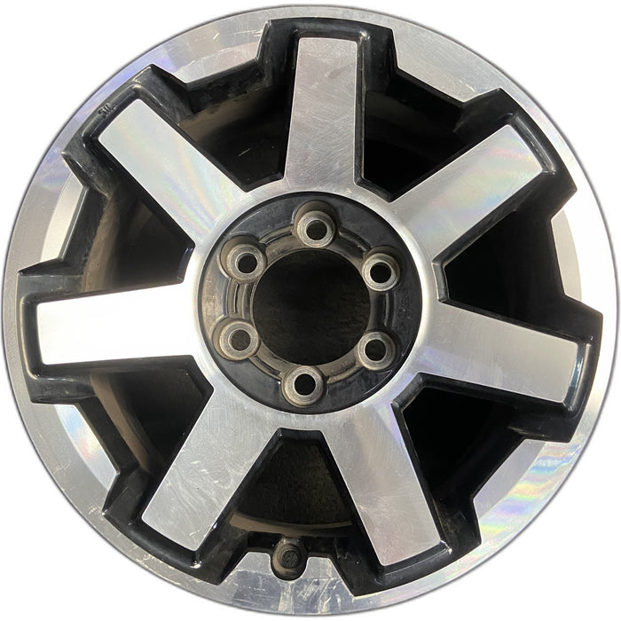 17" 4 RUNNER 17-20 17x7.5 , Original OEM Wheel Rim - Front View