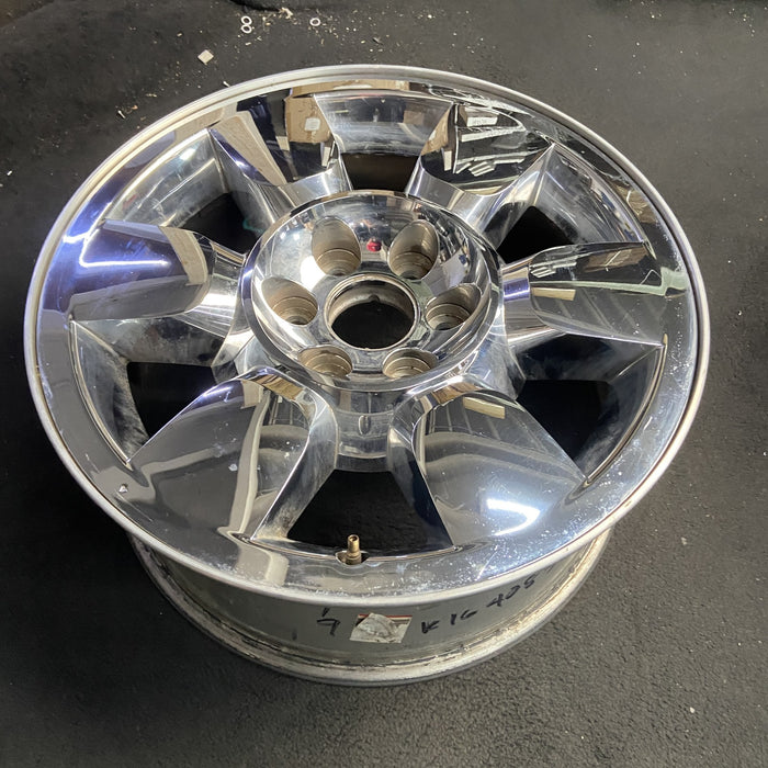 20" SIERRA 1500 PICKUP 09-11 20x8.5, 6 spoke, chrome, flat faced spoke, w/encirc - View 7