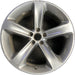 20" CHALLENGER 14 20x8, , silver Original OEM Wheel Rim - Front View