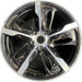 21" PORSCHE TAYCAN 20-24 21x9.5, 5 spoke, flat spoke, R., silver black Original - Front View