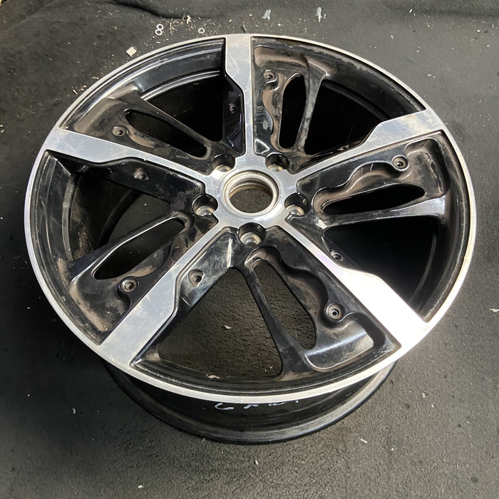 21" PORSCHE TAYCAN 20-24 21x9.5, 5 spoke, flat spoke, R., silver black Original - View 7