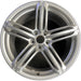 19" AUDI A5 08-09 19x9, 5 spoke Original OEM Wheel Rim - Front View