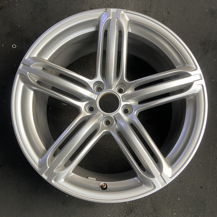 19" AUDI A5 08-09 19x9, 5 spoke Original OEM Wheel Rim - Additional View