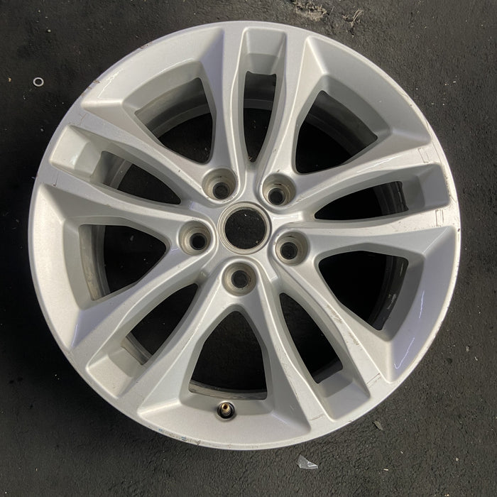 17" MALIBU 16 VIN Z , aluminum, 17x7.5 Original OEM Wheel Rim - Additional View